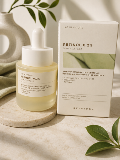 SKIN1004 Madagascar Centella Retinol 0.2 Boosting Shot Ampoule