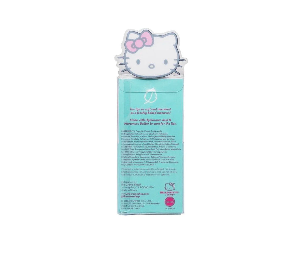 The Crème Shop x Hello Kitty Macaron Lip Balm Cool As Mint